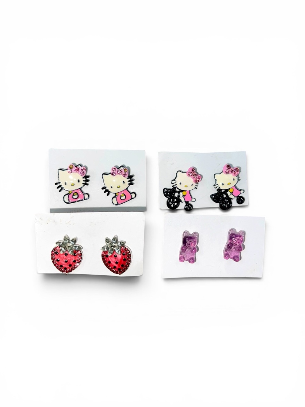 Hello Kitty Colorful  Earrings